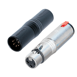 Toon producten in categorie XLR adapters Afbeelding voor categorie XLR adapters