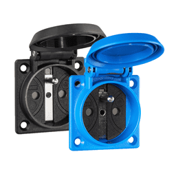 Toon producten in categorie ABL Schuko contactdoos penaarde Afbeelding voor categorie ABL Schuko contactdoos penaarde