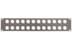 Show details for frontplaat 19inch 2HE-U gaten 24x XLR-D- staal zwart Picture of frontplaat 19inch 2HE-U gaten 24x XLR-D- staal zwart