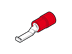 Toon details voor vlakstiftkabelschoen+LIP geisoleerd 0.25-1.5mm2 rood 17.5x3mm PC-V0 Afbeelding van vlakstiftkabelschoen+LIP geisoleerd 0.25-1.5mm2 rood 17.5x3mm PC-V0