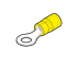 Toon details voor ringkabelschoen geisoleerd 4-6mm2 geel M6 PC-V0 VPE100 Afbeelding van ringkabelschoen geisoleerd 4-6mm2 geel M6 PC-V0 VPE100