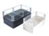 Toon details voor behuizing kunststof 190x110x90mm ABS zwart/zwart hoge deksel Afbeelding van behuizing kunststof 190x110x90mm ABS zwart/zwart hoge deksel