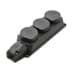 Toon details voor snoercentrale 3-weg rubber-TPE randaarde compact Afbeelding van snoercentrale 3-weg rubber-TPE randaarde compact