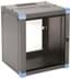 Toon details voor wandkast 19inch 18HE D600 EASYrack met glasdeur Afbeelding van wandkast 19inch 18HE D600 EASYrack met glasdeur