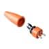 Toon details voor stekker randaarde+busaarde volrubber geheel oranje 521 Keraf Afbeelding van stekker randaarde+busaarde volrubber geheel oranje 521 Keraf