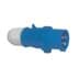 Zeige Details für CEE steker 3p  16A 230V 6h blauw IP44 Bals QuickConnect Bild von CEE steker 3p  16A 230V 6h blauw IP44 Bals QuickConnect