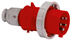 Zeige Details für CEE steker 5p  16A 400V 6h rood IP67 Bals QuickConnect Bild von CEE steker 5p  16A 400V 6h rood IP67 Bals QuickConnect