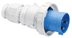 Zeige Details für CEE steker 3p  63A 230V 6h blauw IP67 Bals schroef Bild von CEE steker 3p  63A 230V 6h blauw IP67 Bals schroef