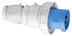 Toon details voor CEE steker 5p  63A 230V 9h blauw IP67 Bals schroef Afbeelding van CEE steker 5p  63A 230V 9h blauw IP67 Bals schroef