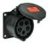 Zeige Details für CEE wcd-inbouwRecht 5p  32A 400V 6h zwart 70x70mm IP44 PCE Bild von CEE wcd-inbouwRecht 5p  32A 400V 6h zwart 70x70mm IP44 PCE