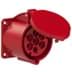 Toon details voor CEE wcd-inbouwRecht 7p  32A 400V 6h rood 70x70mm IP44 PCE Afbeelding van CEE wcd-inbouwRecht 7p  32A 400V 6h rood 70x70mm IP44 PCE