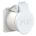 Toon details voor CEE wcd-inbouwRecht 2p  16A 42V 12h wit 55x55mm IP44 PCE Afbeelding van CEE wcd-inbouwRecht 2p  16A 42V 12h wit 55x55mm IP44 PCE