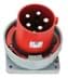 Toon details voor CEE toestel-inbouw 5p 125A 400V 6h rood 120x120mm IP67 PCE Afbeelding van CEE toestel-inbouw 5p 125A 400V 6h rood 120x120mm IP67 PCE