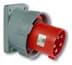 Toon details voor CEE toestel-inbouwSchuin 5p  63A 400V 6h rood 100x107mm IP67 PCE Afbeelding van CEE toestel-inbouwSchuin 5p  63A 400V 6h rood 100x107mm IP67 PCE