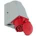 Toon details voor CEE wcd-doorvoer 7p  16A 400V 6h rood IP44 PCE Afbeelding van CEE wcd-doorvoer 7p  16A 400V 6h rood IP44 PCE