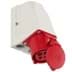 Toon details voor CEE wcd-doorvoer 4p  32A 400V 6h rood IP44 PCE Afbeelding van CEE wcd-doorvoer 4p  32A 400V 6h rood IP44 PCE