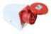 Zeige Details für CEE wcd-doorvoer 5p  32A 400V 6h rood IP44 PCE Bild von CEE wcd-doorvoer 5p  32A 400V 6h rood IP44 PCE
