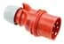 Zeige Details für CEE steker 5p  16A 400V 6h rood IP44 met fasedraaier PCE Bild von CEE steker 5p  16A 400V 6h rood IP44 met fasedraaier PCE