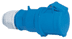 Toon details voor CEE koppeling 3p  32A 230V 6h blauw IP44 Bals QuickConnect Afbeelding van CEE koppeling 3p  32A 230V 6h blauw IP44 Bals QuickConnect