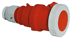 Toon details voor CEE koppeling 4p  63A 400V 6h rood IP67 Bals schroef Afbeelding van CEE koppeling 4p  63A 400V 6h rood IP67 Bals schroef