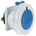 Toon details voor CEE wcd-inbouwRecht 3p  16A 230V 6h blauw 62x62mm IP67 Bals QuickConne Afbeelding van CEE wcd-inbouwRecht 3p  16A 230V 6h blauw 62x62mm IP67 Bals QuickConne