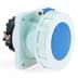 Toon details voor CEE wcd-inbouwRecht 3p  63A 230V 6h blauw 85x77mm IP67 Bals schroef Afbeelding van CEE wcd-inbouwRecht 3p  63A 230V 6h blauw 85x77mm IP67 Bals schroef