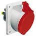 Toon details voor CEE wcd-inbouwSchuin 5p  32A 400V 6h rood 85x85mm IP44 Bals QuickConne Afbeelding van CEE wcd-inbouwSchuin 5p  32A 400V 6h rood 85x85mm IP44 Bals QuickConne