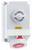 Toon details voor CEE wcd afschakelbaar vergr. 5p   63A 400V 6h rood IP67 Bals Afbeelding van CEE wcd afschakelbaar vergr. 5p   63A 400V 6h rood IP67 Bals