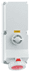 Toon details voor CEE wcd afschakelbaar vergr. 5p 125A 400V 6h rood IP67 Bals Afbeelding van CEE wcd afschakelbaar vergr. 5p 125A 400V 6h rood IP67 Bals