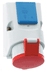 Toon details voor CEE wcd opbouw 5p  16A 400V +schuko 2p+ra  16A Bals Afbeelding van CEE wcd opbouw 5p  16A 400V +schuko 2p+ra  16A Bals