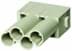Toon details voor Han module CC 40A 4p male krimp 1mod protected Afbeelding van Han module CC 40A 4p male krimp 1mod protected