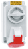 Toon details voor CEE wcd-doorvoer 5p  16A 400V 6h rood IP44+schakelaar Bals Afbeelding van CEE wcd-doorvoer 5p  16A 400V 6h rood IP44+schakelaar Bals