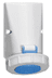 Toon details voor CEE wcd-doorvoer 3p  32A 230V 6h blauw IP67 Bals schroef Afbeelding van CEE wcd-doorvoer 3p  32A 230V 6h blauw IP67 Bals schroef