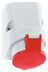 Toon details voor CEE wcd-doorvoer 4p  32A 400V 6h rood IP44 Bals schroef Afbeelding van CEE wcd-doorvoer 4p  32A 400V 6h rood IP44 Bals schroef