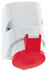 Toon details voor CEE wcd-doorvoer 5p  32A 400V 6h rood IP44 Bals QuickConnect Afbeelding van CEE wcd-doorvoer 5p  32A 400V 6h rood IP44 Bals QuickConnect