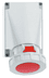 Toon details voor CEE wcd-opbouw 5p  63A 400V 6h rood IP67 Bals schroef Afbeelding van CEE wcd-opbouw 5p  63A 400V 6h rood IP67 Bals schroef