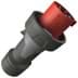 Toon details voor CEE steker 5p   63A 400V 6h rood IP67 Mennekes PowerTop Xtra screw Afbeelding van CEE steker 5p   63A 400V 6h rood IP67 Mennekes PowerTop Xtra screw
