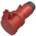Toon details voor CEE koppeling 5p  32A 400V 6h rood IP44 Mennekes PowerTop Xtra screw Afbeelding van CEE koppeling 5p  32A 400V 6h rood IP44 Mennekes PowerTop Xtra screw