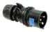 Toon details voor CEE steker 3p  16A 230V 6h zwart IP44 PCE TURBO Afbeelding van CEE steker 3p  16A 230V 6h zwart IP44 PCE TURBO