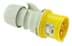 Toon details voor CEE steker 4p  16A 110V 4h geel IP44 PCE Afbeelding van CEE steker 4p  16A 110V 4h geel IP44 PCE