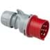 Show details for CEE steker 7p  32A 400V 6h rood IP44 PCE Picture of CEE steker 7p  32A 400V 6h rood IP44 PCE