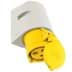Toon details voor CEE wcd-opbouw 3p  32A 110V 4h geel M25 IP44 PCE Afbeelding van CEE wcd-opbouw 3p  32A 110V 4h geel M25 IP44 PCE