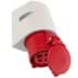 Toon details voor CEE wcd-opbouw 4p  32A 400V 6h rood IP44 M25 PCE Afbeelding van CEE wcd-opbouw 4p  32A 400V 6h rood IP44 M25 PCE