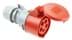 Zeige Details für CEE koppeling 5p  16A 400V 6h rood IP44 PCE TURBO Bild von CEE koppeling 5p  16A 400V 6h rood IP44 PCE TURBO