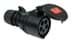 Show details for CEE koppeling 5p  16A 400V 6h zwart IP44 PCE Picture of CEE koppeling 5p  16A 400V 6h zwart IP44 PCE