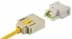 Show details for Han module RJ45 CAT6 female/female 1mod Picture of Han module RJ45 CAT6 female/female 1mod
