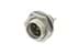 Toon details voor TINY XLR chassis 4p male nikkel rearmountable Afbeelding van TINY XLR chassis 4p male nikkel rearmountable