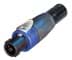 Toon details voor adapter speakON 4p <> XLR-3p-male Afbeelding van adapter speakON 4p <> XLR-3p-male