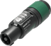 Toon details voor speakON 4-polig steker XX tule groen kd=10-16mm Afbeelding van speakON 4-polig steker XX tule groen kd=10-16mm
