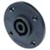 Toon details voor speakON 4-polig chassis rond tab 4.8x0.5mm Afbeelding van speakON 4-polig chassis rond tab 4.8x0.5mm